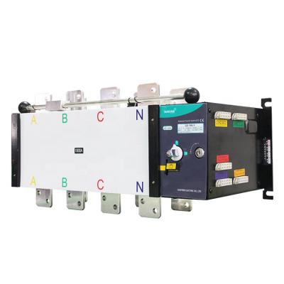 China Double Contact 4 Pole 1250A Complex Automatic Transfer Switch ATS Controller 700A for sale