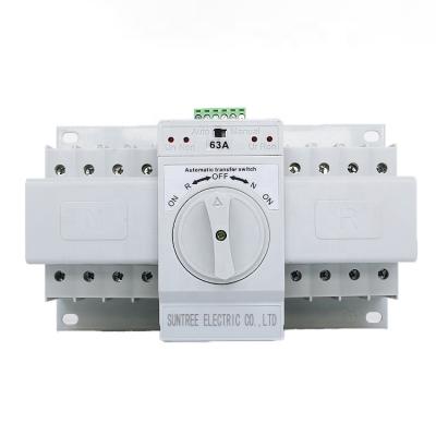 China Mini Circuit Breaker DZ47 (SC45) SQ3W Series 60 Amp Transfer Switch 4 Pole 40 Amp MCB Automatic Changeover for sale