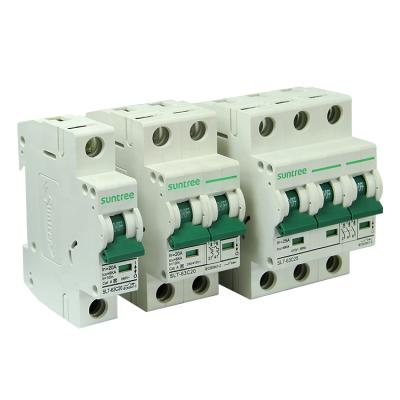 China Hot selling 400 volt AC 20 amp mininature circuit breaker single phase 2p 3p 4 mcb pole price for sale