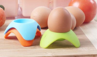 China Cute Shaped Silicone Egg Cup Holder for sale