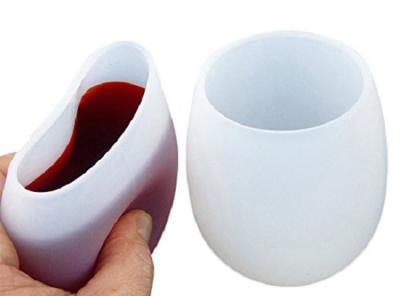 China Promotion Food Grade Approved Unbreakable Silicone Red Wine Glass Champagne Mug for sale