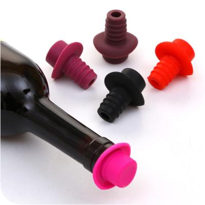 China High Quality Hat Shape Silicone Wine Bottle Stopper/Novelty Food Grade Wine Bottle Stopper for sale