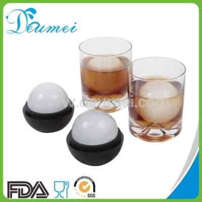 China Food Grade Reusable Round Ice Ball Sphere Ice Maker Cube Tray for sale