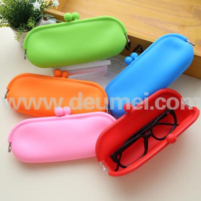 China Hot Sale China Supplier Eco-friendly Silicone Glass Pouch Glass Box Custom Package Logo for sale