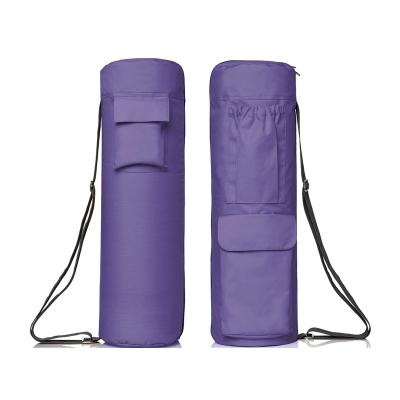 China Full Zipper Outdoor Sport Supply Yoga Mat Carrying Pack Eco-Friendly Adjustable Strap With Pockets for sale