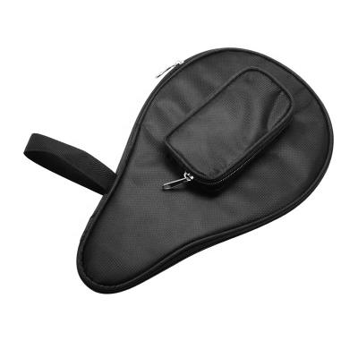 China Durable Ping Pong Bat Bag Racket Case Ping Pong Paddle Bat Pouch With Ball Case for sale