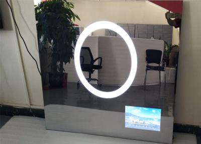 China Dielectric Mirror Led Tv Illuminated Multi Language With Bluetooth Speaker for sale