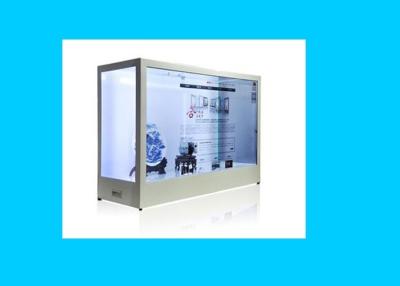 China Digital See Through Lcd Displays , Wearproof Transparent Screen Lcd USB Input for sale