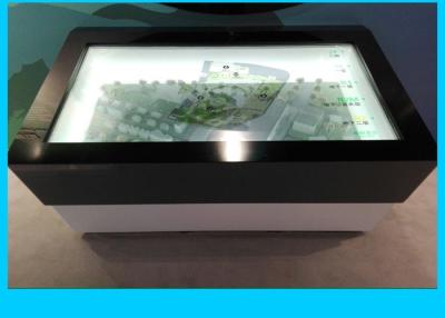 China Frosted Black Acrylic Transparent Touch Screen Display 49 Inch Custom Made Color for sale