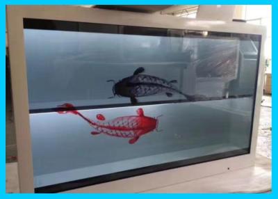 China 46 Zoll transparent sehen durch LCD-Anzeigen-Schaukasten-Touch Screen für Museum zu verkaufen