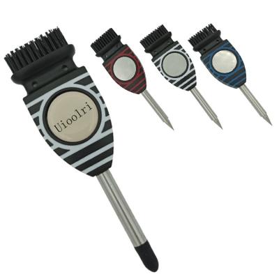 China Hot Selling Popular And Practical Multi Golf Club Remover Golf Digging Tool Steel Needle Brush ZF0007 for sale