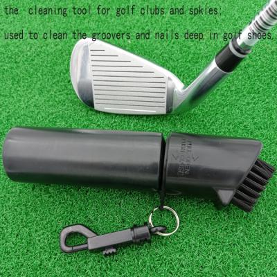 China Caiton Factory Wholesale Custom Portable Golf Club Cleaning Brush Golf Water Brush Club Plastic Remover For Golfer ZF0010 for sale