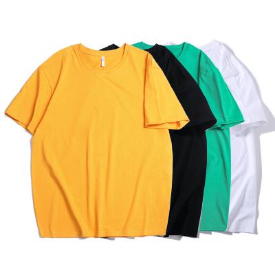 China Wholesale T-shirts Supplier Bulk Women's T-shirt Couples Oversized T-shirt Anti-Shrink for sale