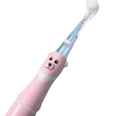 China Hot Selling Two-Minute LED Flashing Light Eco Friendly Timer Children Electric Toothbrush for sale