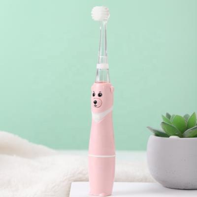 China Soft And Removable Vibrate Sonic Kids Customized Automatic Electric Toothbrush For Kids for sale