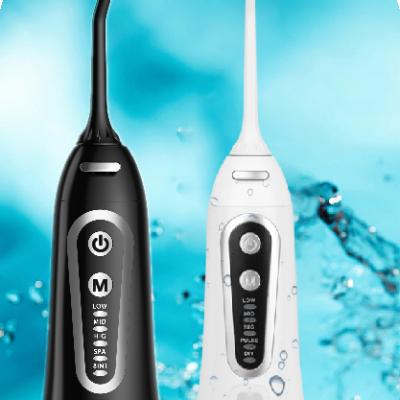 China Effectively Holds Health Oral Household Water Pick 300ml Portable Cordless Electric Dental Tooth Water Flosser for sale