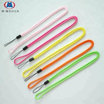 China Neck Strap For Mobile Phone MP3 Camera Locks Pens Whistle ID Card Rope Neck Eco-Friendly High Quality Colorful Round Strap For Mobile Phone Camera USB Keychains Drives Flash Lanyard for sale