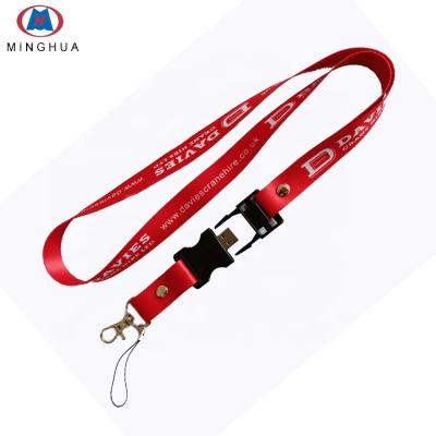 China Lanyard for factory brand and custom advertising multi functions logo neck strap USB driver holder lanyard for sale