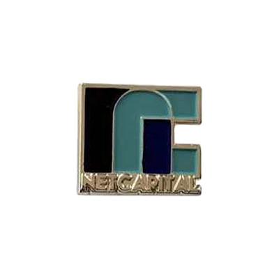 China Custom Gold Plated 3D Logo Design Lapel Pin Logo Badge for sale