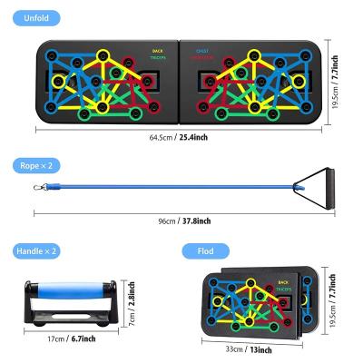 China Home Indoor Exercise 23 in 1 Foldable Multifunctional Fitness Equipment Pump Training Home Exercise Frame for Exercises for sale