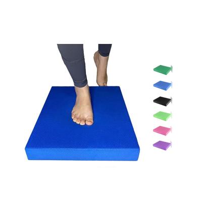 China Cushion Fitness Yoga Pilates Soft Non-Slip Durable Foam Balance Board For Exercise for sale