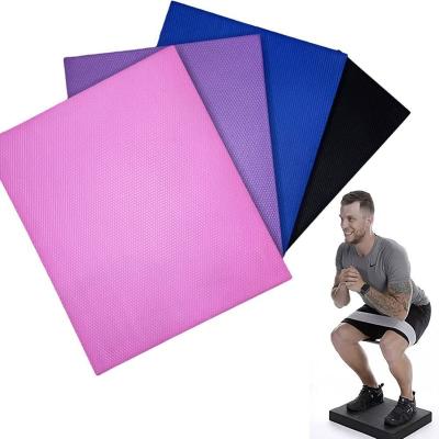 China Non Slip Yoga Mat Trainer Foam Board Tpe Thick Balance Pad Non Slip Great For Fitness for sale