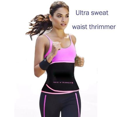 China Hot Selling Custom Made Adult For Working Out Neoprene Latex Sports Fitness Logo Trimmers Waist Trainer for sale