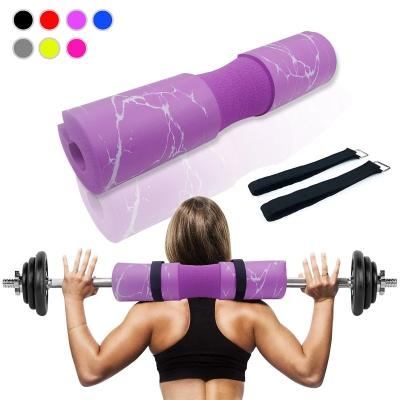 China Durable Lunges Hip Push Ups Barbell Squat Pad Protector Weightlifting Bar Pad Protector for Neck and Shoulder for sale