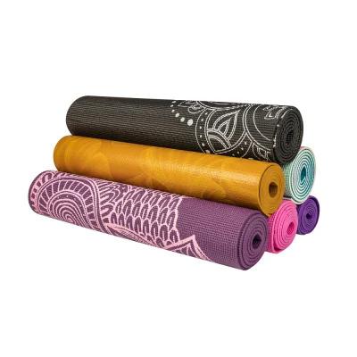 China 6P pvc free hot sales wholesale custom printed foldable pvc yoga mat for sale