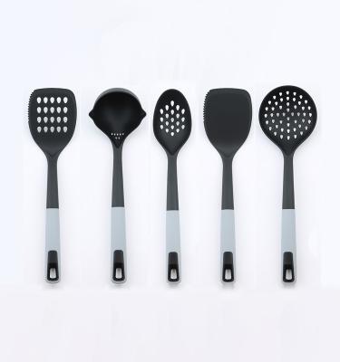 China 6pcs Traditional Non-Stick Food Safe Pasta Nylon Fork Turner Spoon Ladle Spatula Shovel Cooking Tool Kitchen Utensil Set for sale