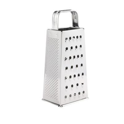 China Amazon Best Seller 2022 Sustainable Hot Selling Stainless Steel 4 Sides Box Vegetable Grater for sale