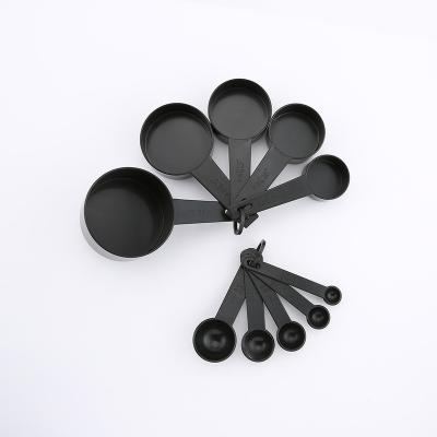 China Kitchen Accessories Factory Price 10 Pieces Cooking Plastic Kitchen Digital Measuring Cups And Cups Set for sale