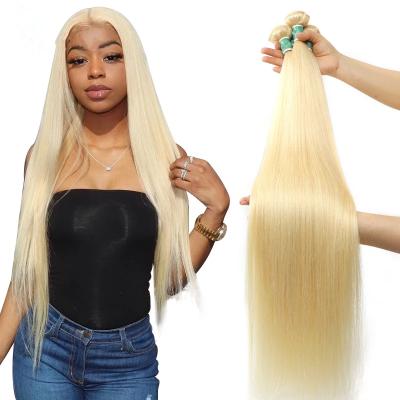 China Factory price long straight 613virgin hair raw virgin cuticle lined brazilian hair 10A 613 mink hair bundles for sale