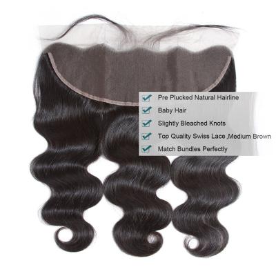 China 20 Inch Body Wave Human Virgin Bundle With Closure Raw Mink Cuticle Aligned Brazilian Hair for sale