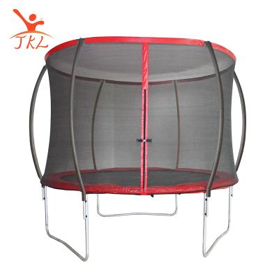 China With protective net 12ft trampoline tent and trampoline bounce board is cheap kids outdoor bungee jumping trampoline for sale