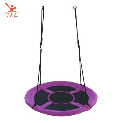 China Super Comfortable With Quick Blue Circular Adjustable Portable Child Swing Hook Link Outdoor Playground Swing for sale