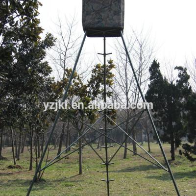 China Lightweight Hunting Shaft Stands Aluminum Tripod Shaft Support With Camouflage Blind for sale