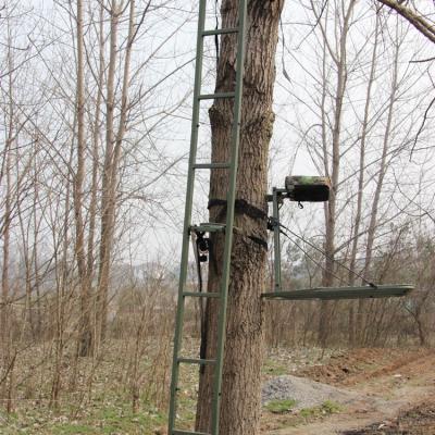 China Outdoor Hunting Tree Stands Ladder Hunting Climbing Racks For Sale 9 Inch. of diameter for sale