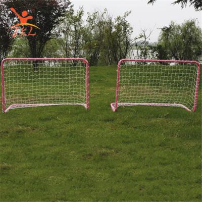 China Outdoor Exercising Customs Officers Training Equipments Mini Football Portable Folding Goal for sale