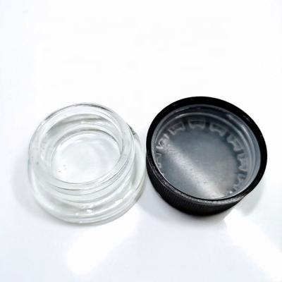 China Wholesale Empty Concentrate 3g Food Jar Cosmetic Eye Cream Flower Stash Glass Jars for sale