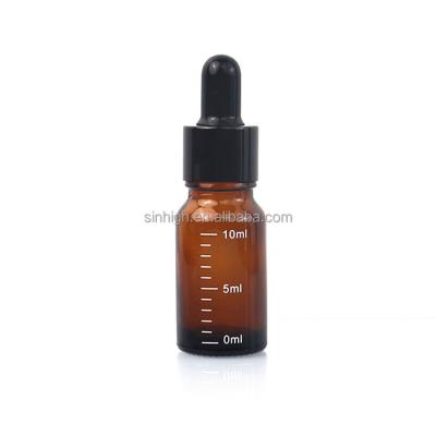 China Gift & Wholesale Craft 15ml/20ml Amber Glass Tincture Dropper Bottles for Glass Bottle Dropper Top with Measuring Scale for sale