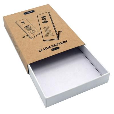 China Handmade Cardboard Drawer Cheap Slide Box For Battery Pen Gift Paper Packaging Disposable Cartridge Box for sale