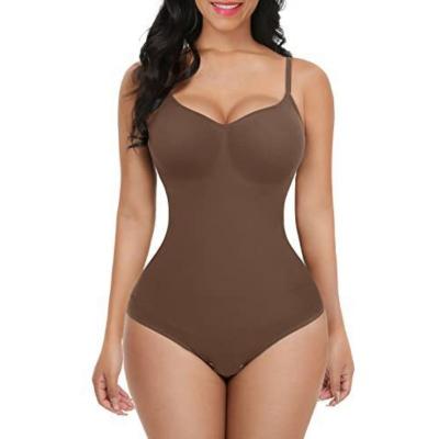 China Anti-Bacterial Shapershark Factory  Seamless Women Bodysuit Slimming Push Up Butt Lifter Shaperwear Tummy Control Women Bodysuits Tops for sale