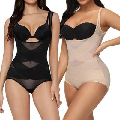 China Anti-Bacterial Shapershark Factory  Wholesale Push Up Bodysuit Ladies Casual Jumpsuits for  Sexy tummy control women bodysuits tops for sale