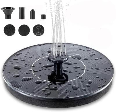 China Outdoor Fountain Pump Eclectic Solar Floating Submersible For Bird Bath for sale