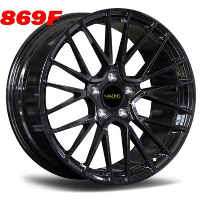 China Popular WHEELSHOME 869F Aluminum Design 20inch 21inch V Shape Multi Stock Alloy Forged Wheels for sale