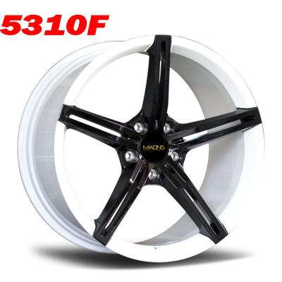 China Colorful Stock Design 5-130 19inch 20inch WHEELSHOME 5310F 718 Aluminum Alloy Forged Wheels for sale