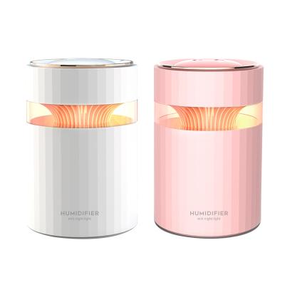 China Feel Comfortable Special Design Led Diffuser 1000ml Double Outlets Lightweight Humidifier Diffuser Essential Oils For Office for sale