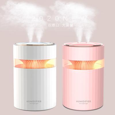 China Feel Comfortable China Manufacturer Led Light Nano Smart Mist Spayer Humidifier Air Diffuser Portable Fan Humidifier For Dry Skin for sale