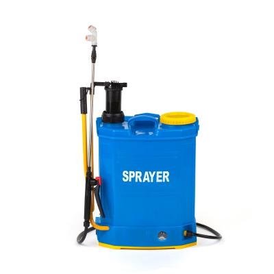 China High Efficient New Model 20l High Quality Double Pump Knapsack Battery Sprayer For Agriculture for sale